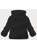 Černá bunda typu pro přechodné období model 21345430 - J.STYLE Černá bunda typu pro přechodné období model 21345430 - J.STYLE