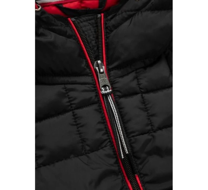 Pit Bull West Coast zimní bunda černá s kapucí model 21927416