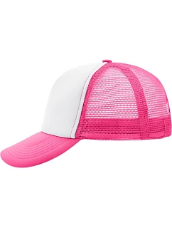 MB 70 5 panelová polyesterová síťovaná kšiltovka 03.0070 model 22503929 pink - Daiber