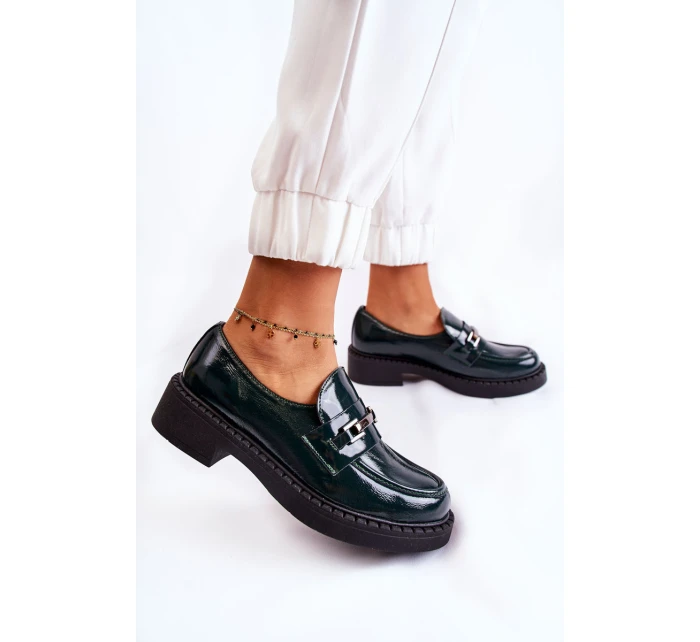 Lakované Boty Se  zelená model 21593221 - Boto