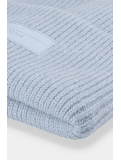 Dámská zimní čepice s logem model 21645333 modrá - 4F