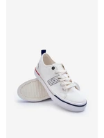Pánské tenisky Big Star LL174204 Bílé Pánské tenisky Big Star LL174204 Bílé