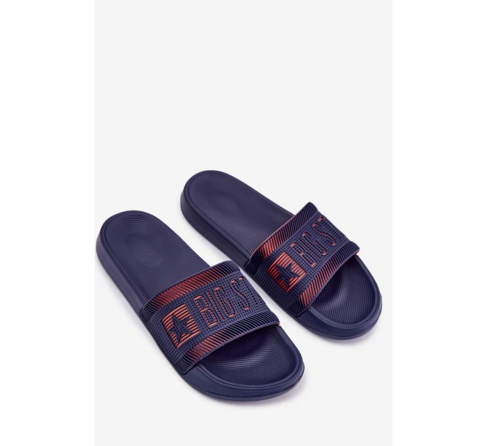 Pánské žabky Big Star RR174A052 tmavě modré