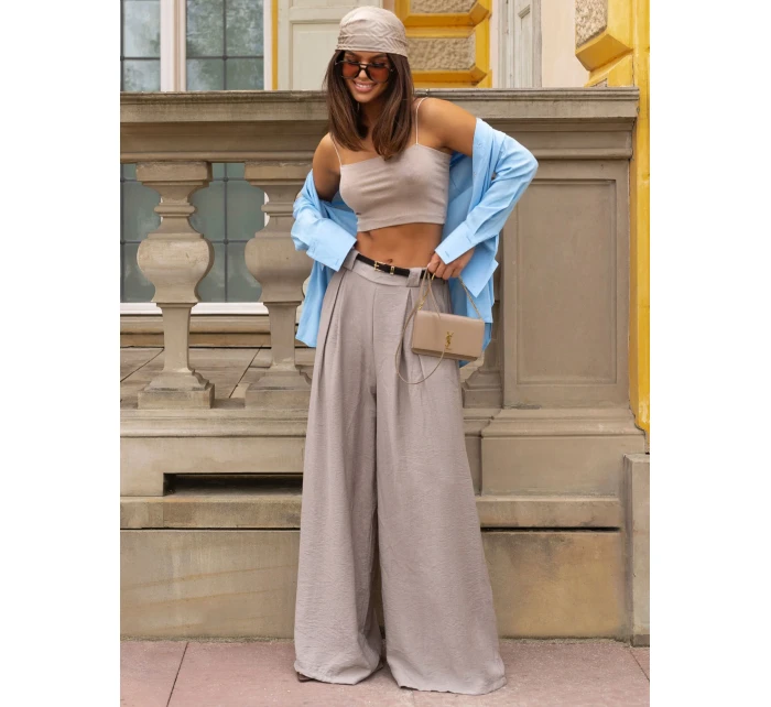 Kalhoty MI SP A2476.95 tmavě lila