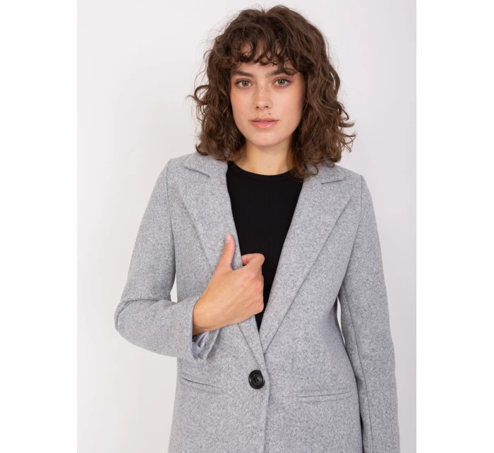 Kabát TW EN BI 23314.00P šedá