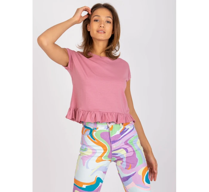 Tričko TW TS 1053.21X tmavě růžová