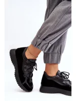 Kožená dámská sportovní obuv Zazoo Black Kožená dámská sportovní obuv Zazoo Black