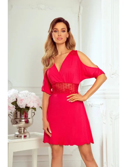 Dámská noční košilka BIANCA Malinová - Eldar