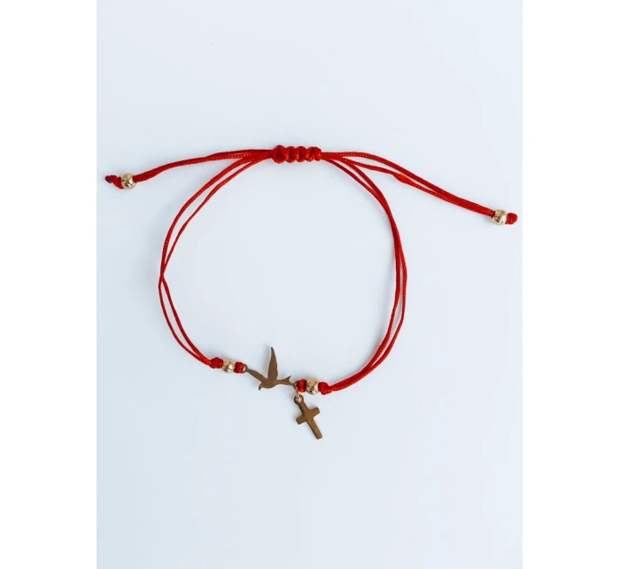 Náramek HEARTBEAT červený FashionStreet LY0075