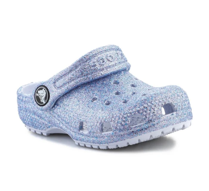 Crocs Classic Glitter Clog T Jr 206992-4PC dětské dřeváky Crocs Classic Glitter Clog T Jr 206992-4PC dětské dřeváky