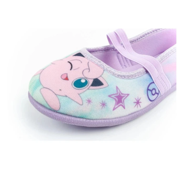 Leomil dětské boty baleríny pantofle pro dívky Pokemon