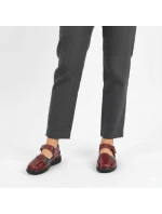 Dámská pohodlná prolamovaná obuv na suchý zip model 21953871 - Unisoft