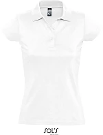 SOL'S Prescott Women Dámské žerzejové polo 25.1376 white