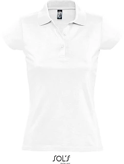 SOL'S Prescott Women Dámské žerzejové polo 25.1376 white