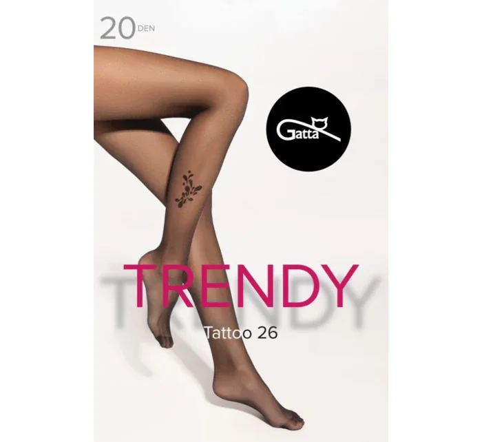 Gatta Tattoo 26 20 DEN barva:nero Gatta Tattoo 26 20 DEN barva:nero