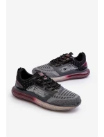 Mužská sportovní obuv HI-POLY SYSTEM Big Star NN174476 Černá