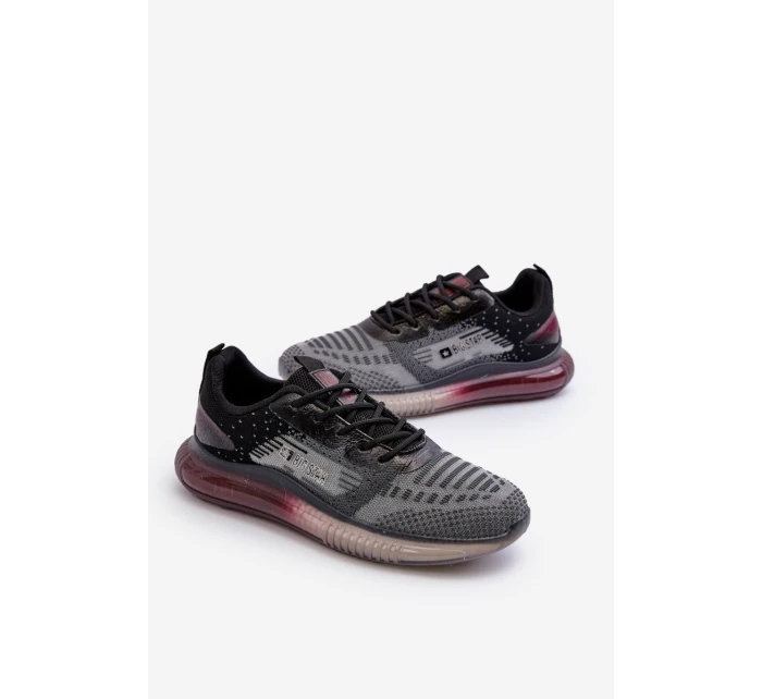 Mužská sportovní obuv HI-POLY SYSTEM Big Star NN174476 Černá