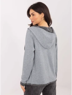 Mikina D68450M01066D3 šedá