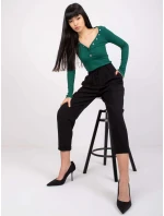 Spodnie FE SP model 20961786 czarny - FPrice Spodnie FE SP model 20961786 czarny - FPrice