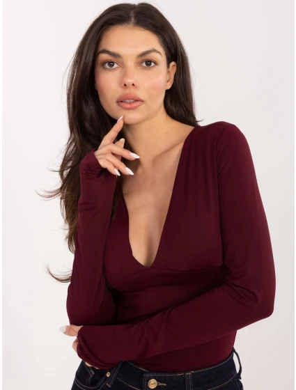 Bluzka IT BZ model 21771773 bordowy - FPrice