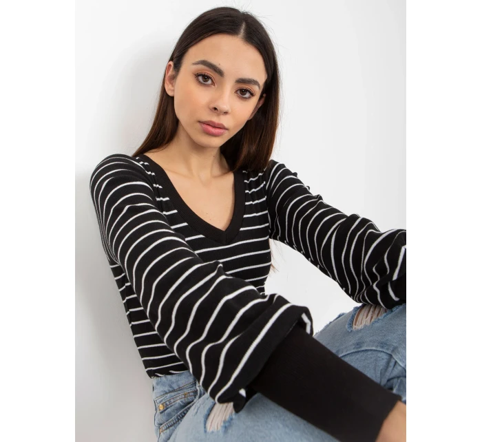 Dámská halenka RV BZ 8613.15x černobíle - FPrice