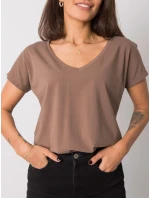 Tričko RV TS 4832.11P hnědé