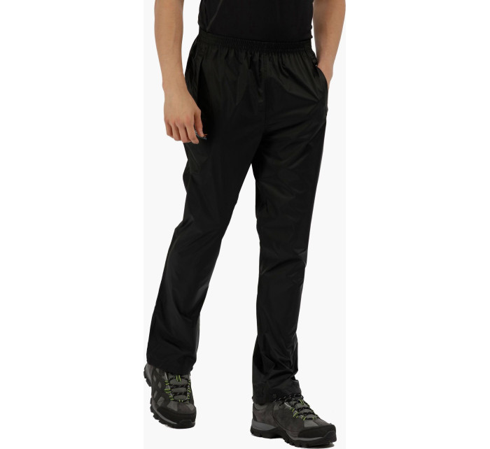 Pánské outdoorové kalhoty Regatta RMW149 Pack It Overtrousers Černé