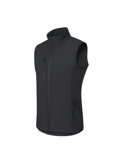 Pánská softshellová vesta Trail (ebenově šedá) Pánská softshellová vesta Trail (ebenově šedá)
