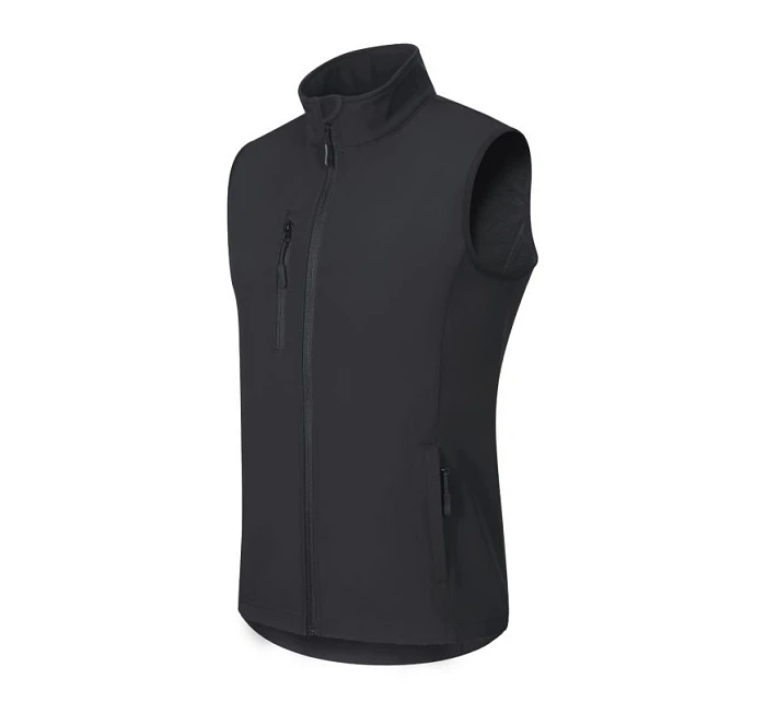 Pánská softshellová vesta Trail (ebenově šedá) Pánská softshellová vesta Trail (ebenově šedá)