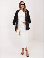 Sukienka IT SK model 22074612 ecru - FPrice Sukienka IT SK model 22074612 ecru - FPrice