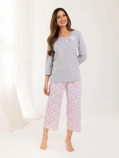 Pyžamo model 21224270 3/4 2XL4XL Z25/26 dámské - Regina