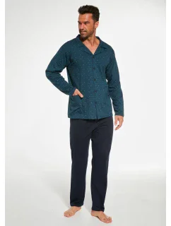 Cornette pyžamo 114/64 délka/r S-2XL pánské oblečení na zip