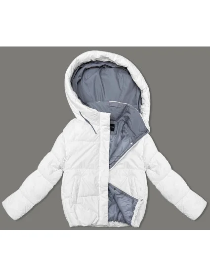 Bílá dámská sportovní bunda model 21246351 - Miss TiTi