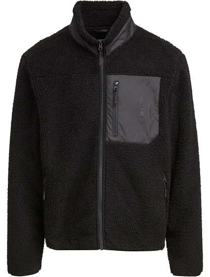 Build your Brand BY 406 Unisex fleecová bunda "Bonded Sherpa" 56.0406 black Build your Brand BY 406 Unisex fleecová bunda "Bonded Sherpa" 56.0406 black