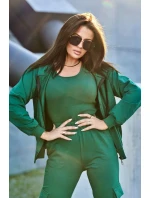 Set 3 v 1 mikina + top + kalhoty zelený Set 3 v 1 mikina + top + kalhoty zelený