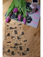 Dámské vzorované ponožky model 7465057 20 den - Magnetis