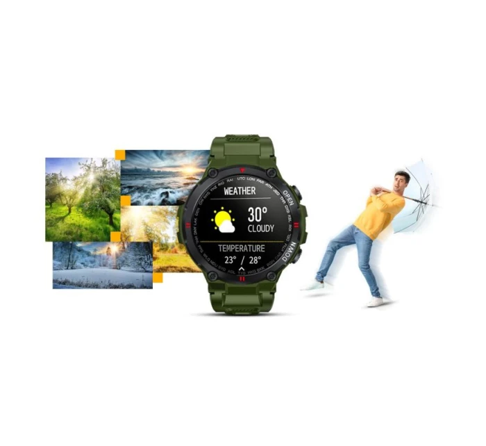 Chytré hodinky Green model 21804545 - Giewont Chytré hodinky Green model 21804545 - Giewont