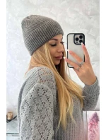 Tenký uzávěr Oliwia model 18750357 cappuccino - K-Fashion Tenký uzávěr Oliwia model 18750357 cappuccino - K-Fashion