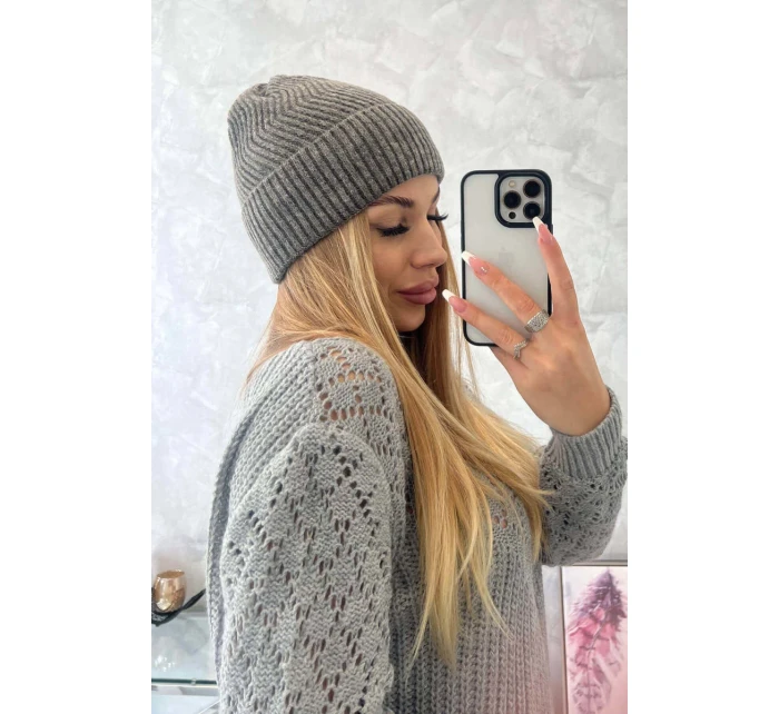 Tenký uzávěr Oliwia model 18750357 cappuccino - K-Fashion Tenký uzávěr Oliwia model 18750357 cappuccino - K-Fashion