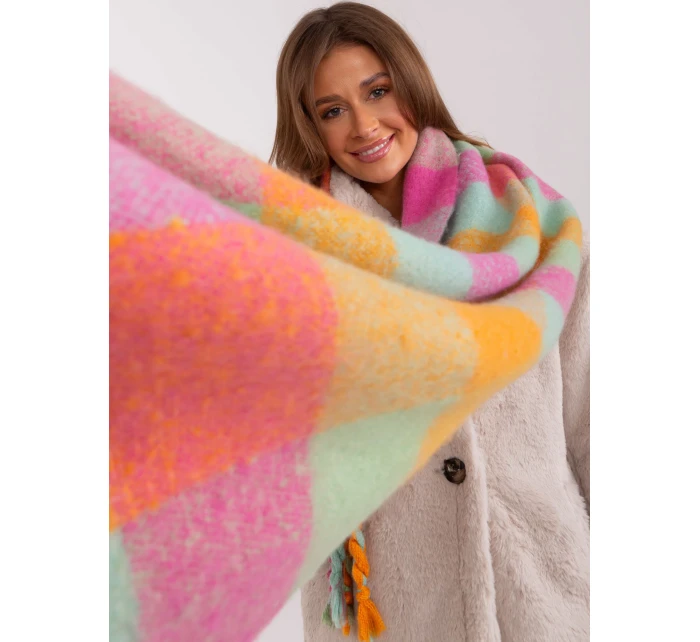 Szalik AT SZ model 21749782 różowy - FPrice Szalik AT SZ model 21749782 różowy - FPrice