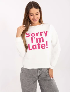 Mikina EM BL 624.90P bílá a růžová