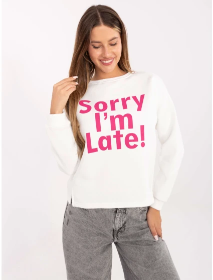 Mikina EM BL 624.90P bílá a růžová