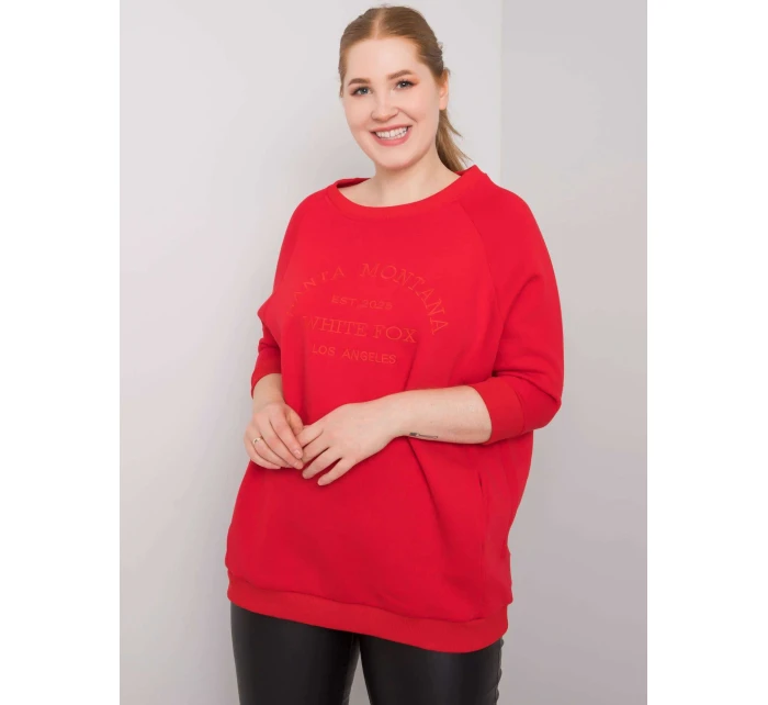 Mikina RV BL 6938.70P červená Mikina RV BL 6938.70P červená