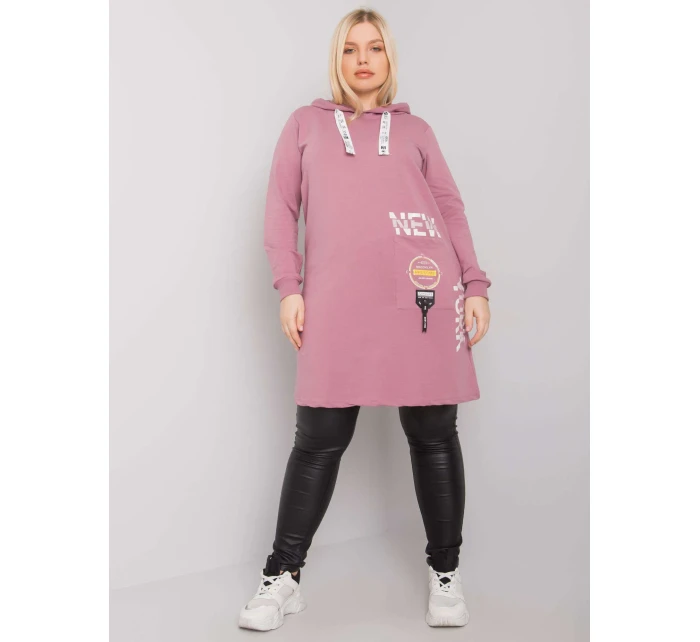 Tunika RV TU 7221.80P tmavě růžová