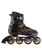 Inline brusle NILS Extreme NA9022 black/orange, velikost 41 Inline brusle NILS Extreme NA9022 black/orange, velikost 41