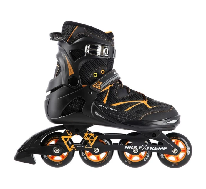 Inline brusle NILS Extreme NA9022 black/orange, velikost 41 Inline brusle NILS Extreme NA9022 black/orange, velikost 41