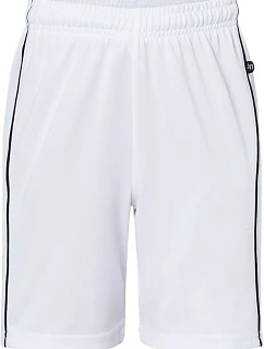 Daiber JN 387K Dětské týmové kraťasy "Basic" 02.387K white/black