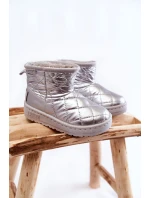 Dětské teplé sněhule Big Star KK374241 Stříbro Dětské teplé sněhule Big Star KK374241 Stříbro