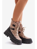 Dámské Sněhule Na Zip model 21676960 Béžové - Lee Cooper