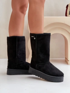 Vysoké Sněhule Na Platformě Big Star model 21679175 Černé - Big Star Shoes